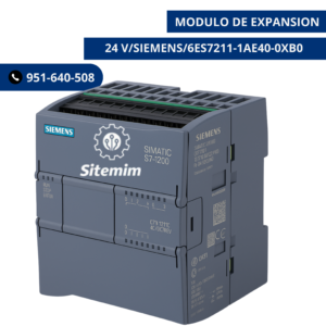 MODULO DE EXPANSION!24 V/SIEMENS/6ES7211-1AE40-0XB0