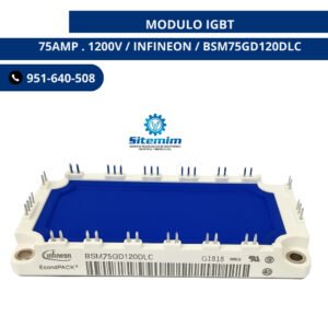 MODULO IGBT 75AMP . 1200V / INFINEON / BSM75GD120DLC