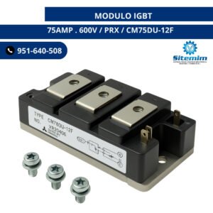 MODULO IGBT 75AMP . 600V / PRX / CM75DU-12F
