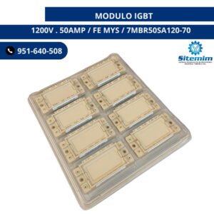 MODULO IGBT 1200V . 50AMP / FE MYS / 7MBR50SA120-70