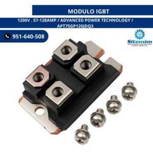 MODULO IGBT 1200V . 57-128AMP / ADVANCED POWER TECHNOLOGY / APT75GP120JDQ3