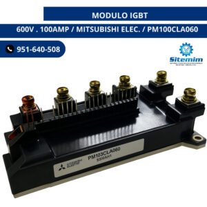 MODULO IGBT 600V . 100AMP / MITSUBISHI ELEC. / PM100CLA060