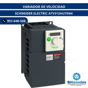 VARIADOR DE VELOCIDAD SCHNEIDER ELECTRIC ATV312HU75N4