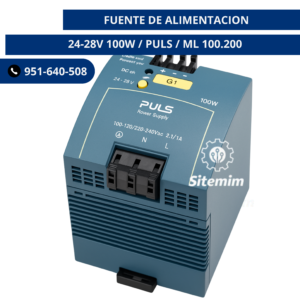 FUENTE DE ALIMENTACION 24-28V 100W / PULS / ML 100.200