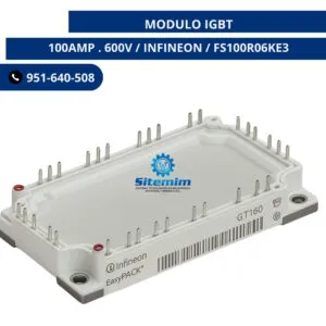 MODULO IGBT 100AMP . 600V / INFINEON / FS100R06KE3