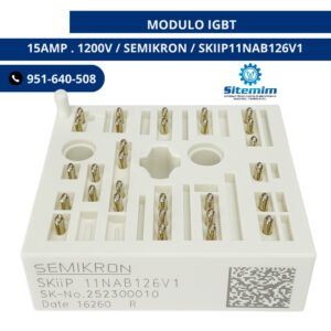 MODULO IGBT 15AMP . 1200V / SEMIKRON / SKIIP11NAB126V1