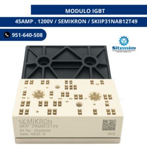 MODULO IGBT 45AMP . 1200V / SEMIKRON / SKIIP31NAB12T49