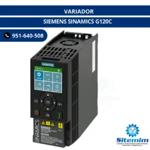 VARIADOR DE VELOCIDAD SIEMENS SINAMICS G120C