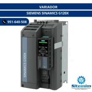 VARIADOR DE FRECUENCIA SIEMENS SINAMICS G120X