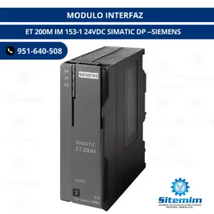 MODULO INTERFAZ / ET 200M IM 153-1 24VDC SIMATIC DP SIEMENS